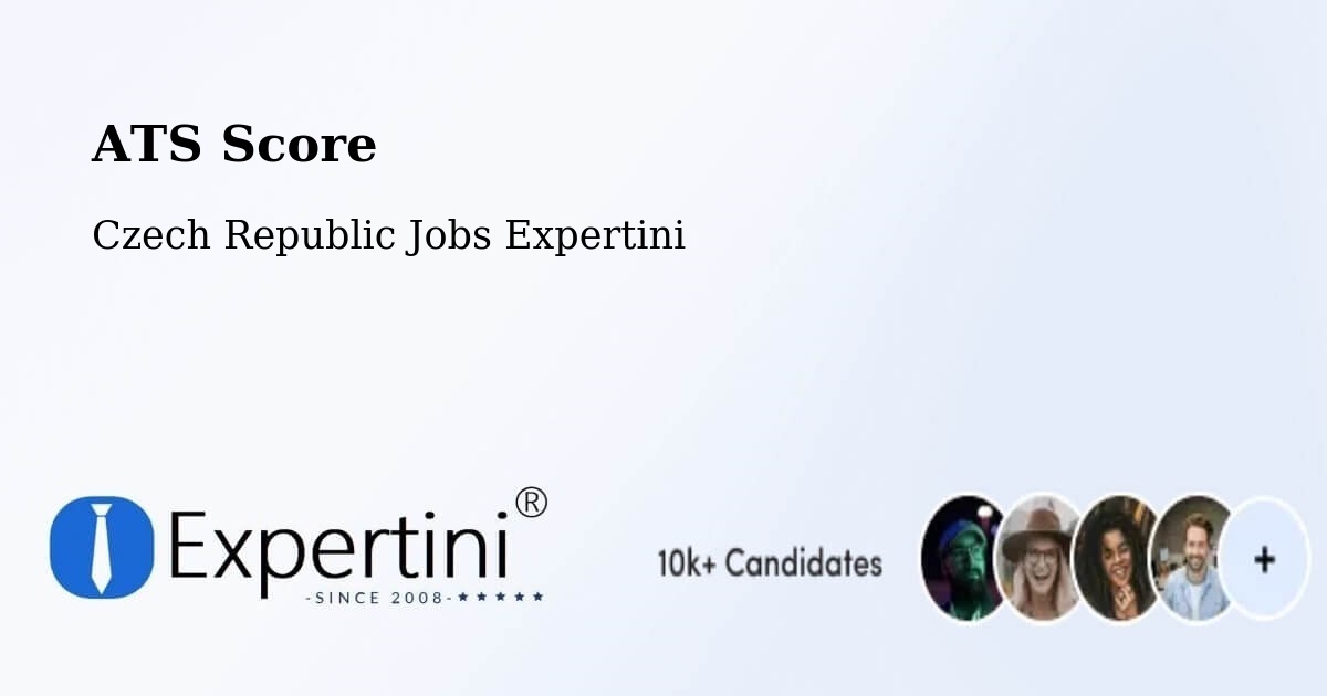 Resume ATS Score & Job Description Match Tool – Aš - Czech Republic Jobs Expertini